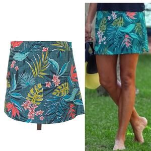 RipSkirt Hawaii Wrap Mini Skirt Small Length 1 Vintage Bali Jungle Travel Floral